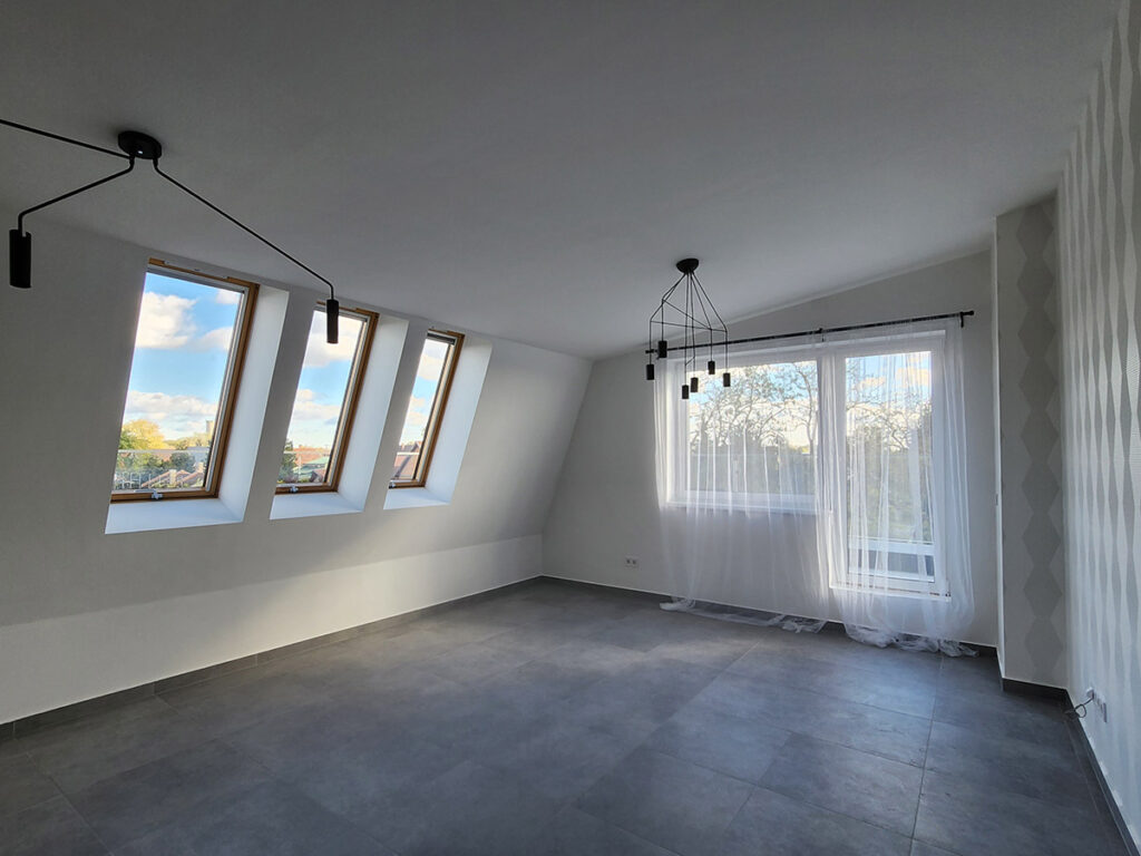 Kész 9-es lakás belső fotói.