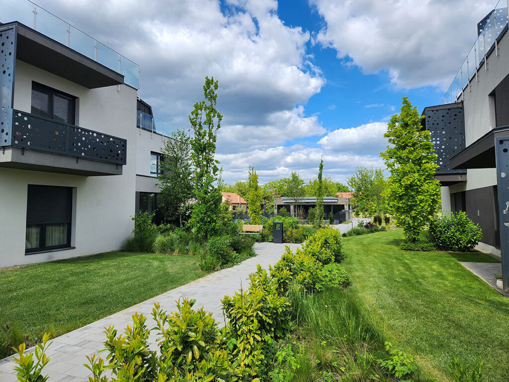 Medence és napozó terasz