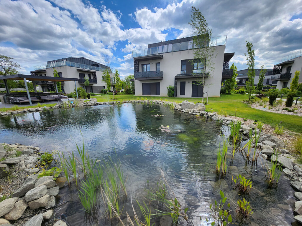 Medence és napozó terasz