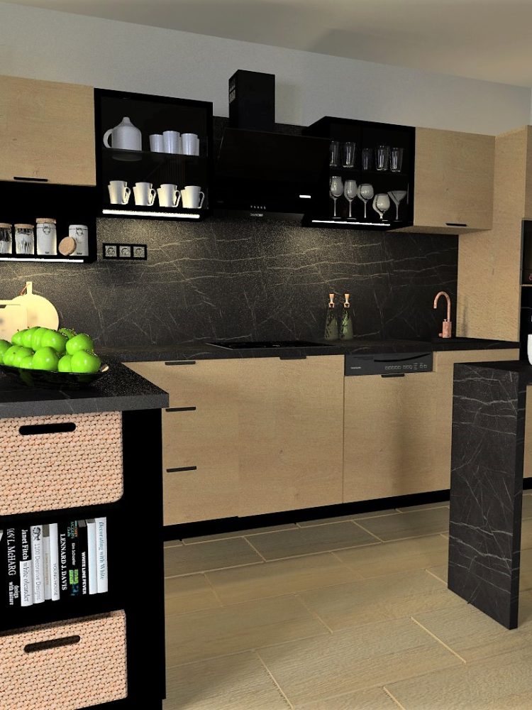 7-es lakás belső látványtervei