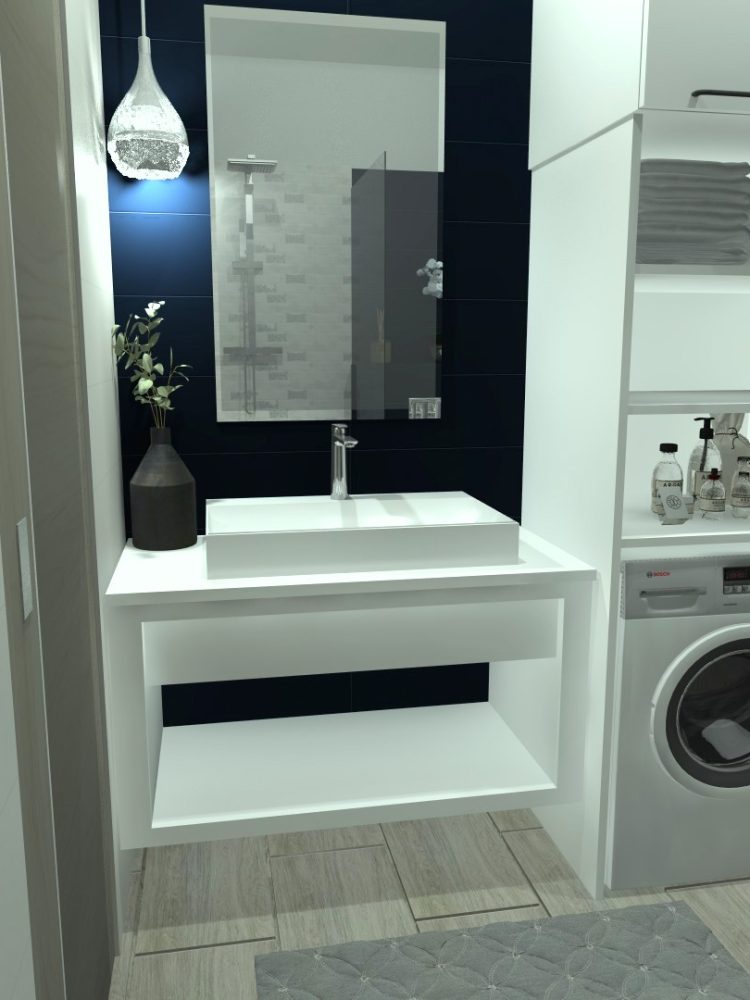 4-es lakás belső látványtervei