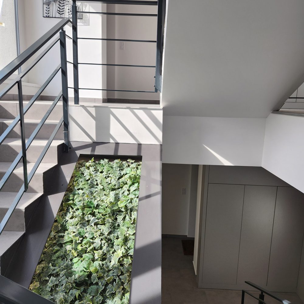 A második ütemben elkészült épületek